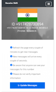 Receive SMS online Mod Apk 3