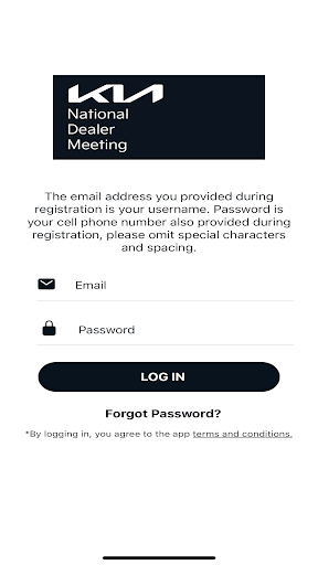 Kia National Dealer Meeting Screen 2