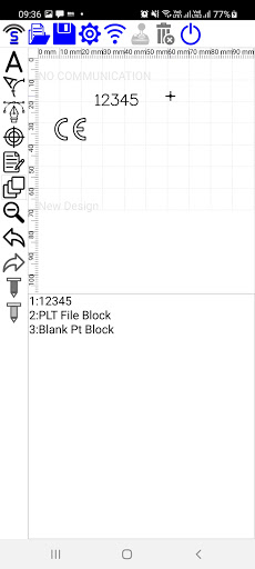 Android application BluSoft screenshort