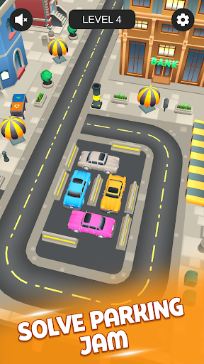 Android application Car Out 3D Parking Jam Puzzle screenshort