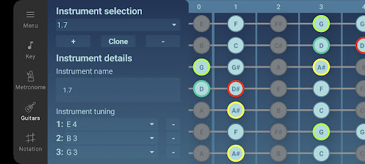 Axonote - music theory helper Screen 3