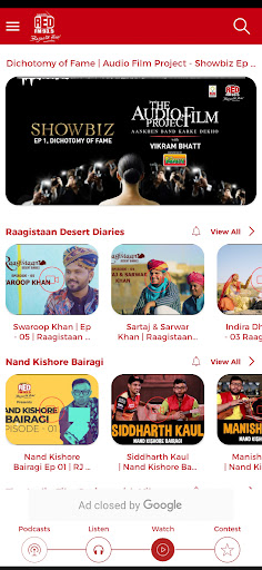 Android application Red FM India screenshort
