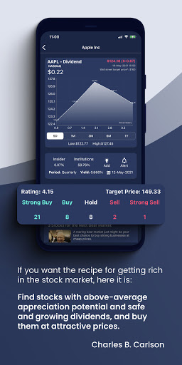 Stock dividend Screenshot 2 - AppWisp.com