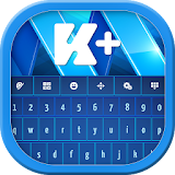 Blue HD Keyboard icon