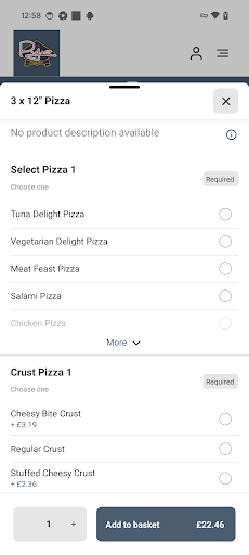Rajas Pizzabar Leeds Screenshot 4 - AppWisp.com