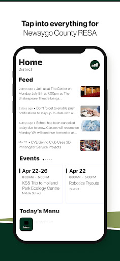 Android application Newaygo County RESA screenshort