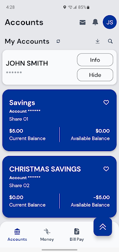 Members Choice FCU Screen 2
