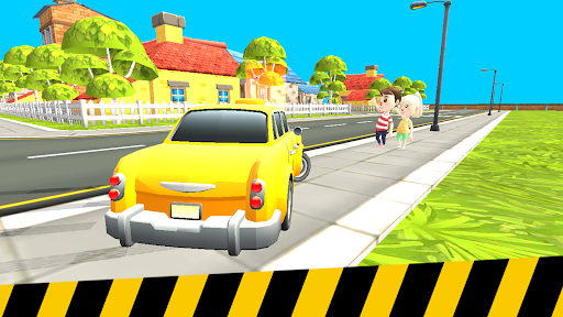 Android application Taxi car driving simulator 3d screenshort