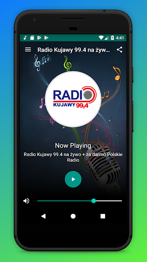 Android application Radio Kujawy Włocławek 99.4 FM screenshort