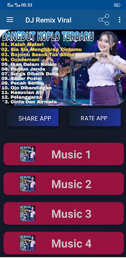 Android application Lagu Dangdut Koplo Viral 2024 screenshort