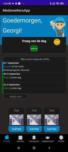 Monta Employee App Screen 3