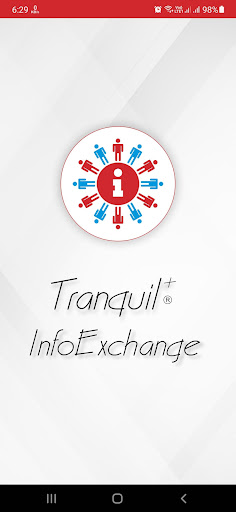 Android application Tranquil+ InfoExchange screenshort
