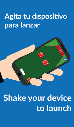 Android application Dices screenshort