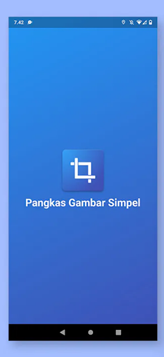 Android application Pangkas Gambar Simpel screenshort