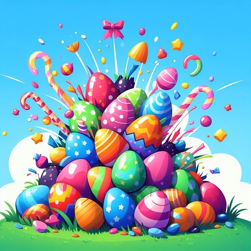 Candy Egg Blast Sweety logo