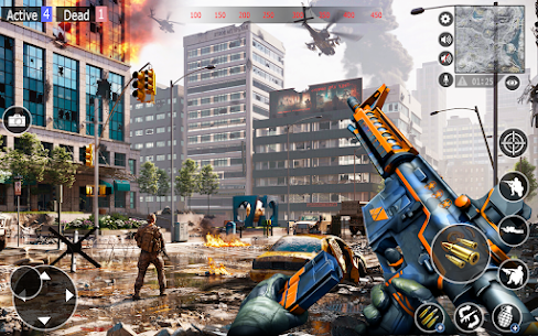 FPS War Shooting Game v1.0  MOD APK (Unlimited Money) Free For Android 3