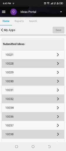 Intellect MobileApps Screen 2