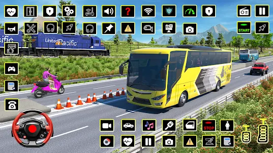 教練駕駛模擬器巴士遊戲