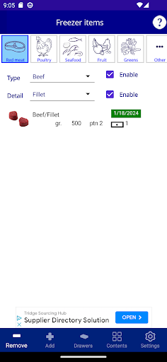 My Freezer screenshot 4