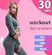 screenshot of Workout for women in 30 days