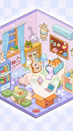 Game screenshot Cutie Sticker Room apk download