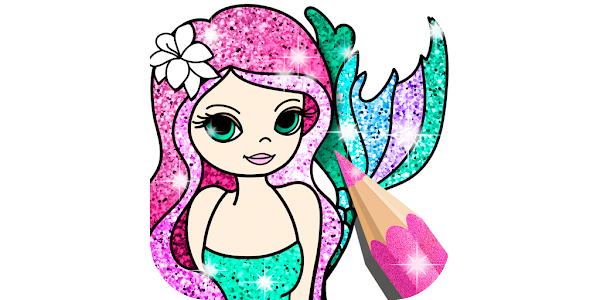 Sirena Pintar Glitter de Niñas - Aplicaciones en Google Play