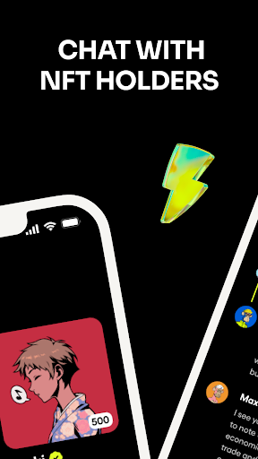 UPCLUB - Find your nft friends Screen 2