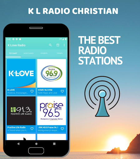 K L Radio Christian App Screen 2