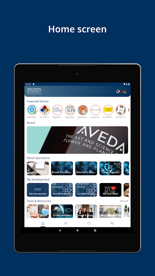 #7. APAC Retail On The Move (Android) Podle: The Estee Lauder Companies Inc.