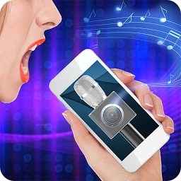 Gambar ikon Karaoke Microphone Speaker Sim