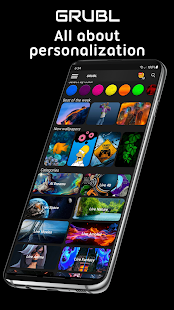 GRUBL™ 4D Live Wallpapers + AI Screenshot