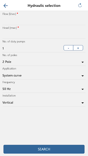 Android application KSB Select & Compare screenshort