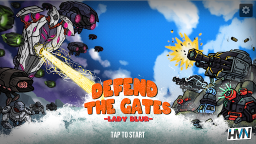 Android application Lady Blur: Defend the Gates screenshort