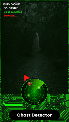 Android application Ghost Detector Radar screenshort