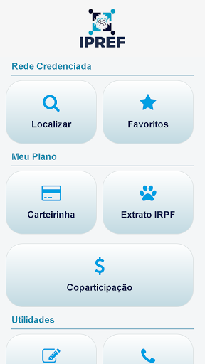 Android application IPREF Saúde screenshort