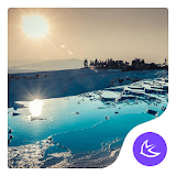 Sunset Water Cozy-APUS Launcher stylish theme icon