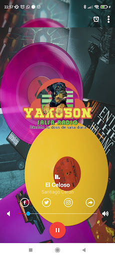 Android application Yakoson Salsa Radio screenshort
