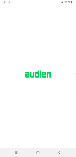 Android application 오디언 screenshort