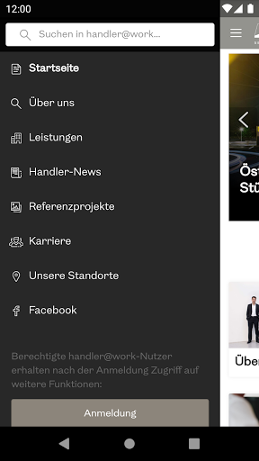 handler@work Screen 2