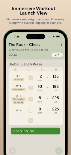 Workout Notepad Screenshot 3 - AppWisp.com