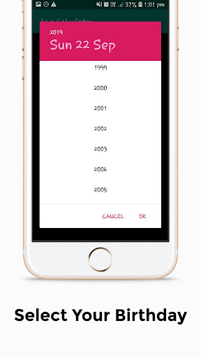 Age Calculator Screen 3