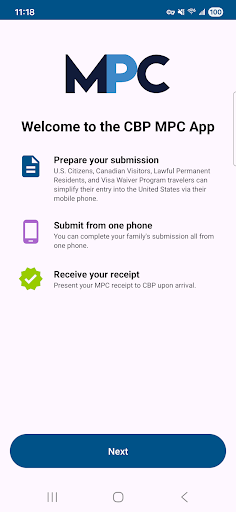 Mobile Passport Control screenshot 1
