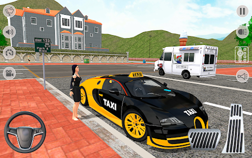 Sleepy Taxi - Car Driving Game apkdebit screenshots 1