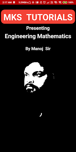 Android application Engineering Mathematics By MKS screenshort