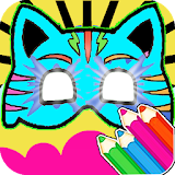 Coloring Book for pjmask icon