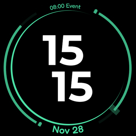 eclipse watch face screenshot 6