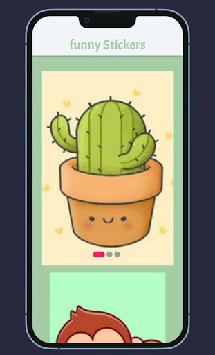 Funny wastickers Screen 3