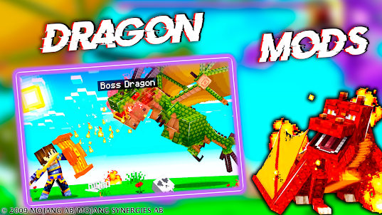 Dragons Mods for Minecraft