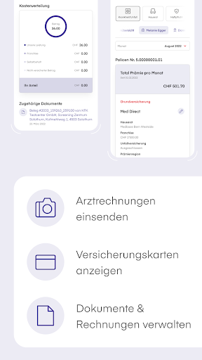 Visana-App Screen 3
