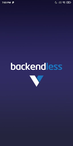 Android application Backendless Viewer screenshort